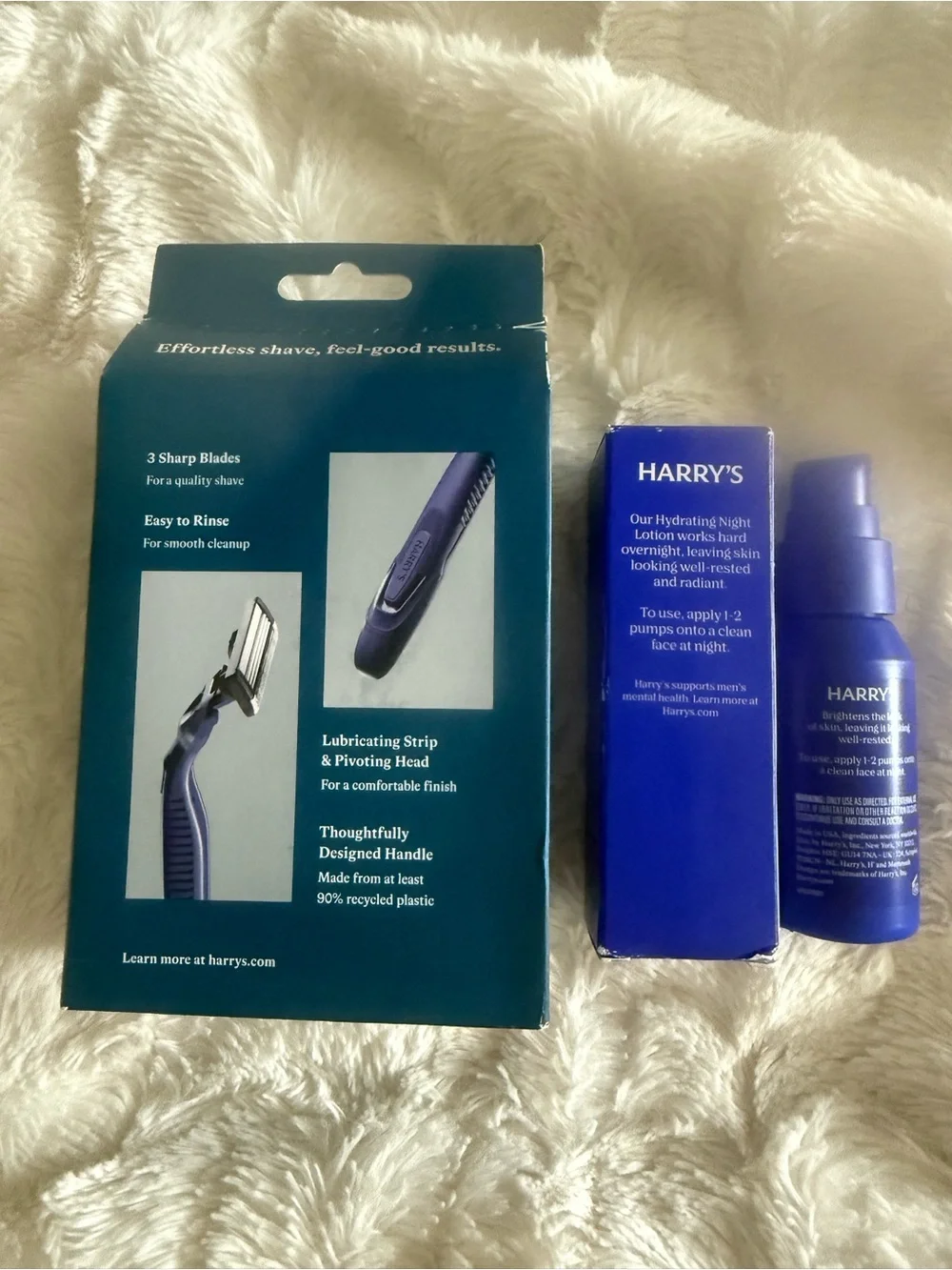 Harry's Hydrating Night Lotion & Razor Variety Pack
